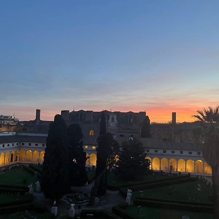Camera X2 Con Magnifica Vista Sul Chiostro Di Michelangelo E Le Terme Di Diocleziano Rome Extérieur photo