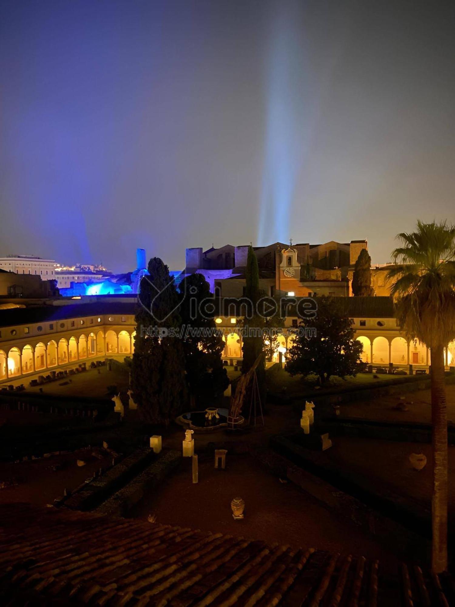 Camera X2 Con Magnifica Vista Sul Chiostro Di Michelangelo E Le Terme Di Diocleziano Rome Extérieur photo